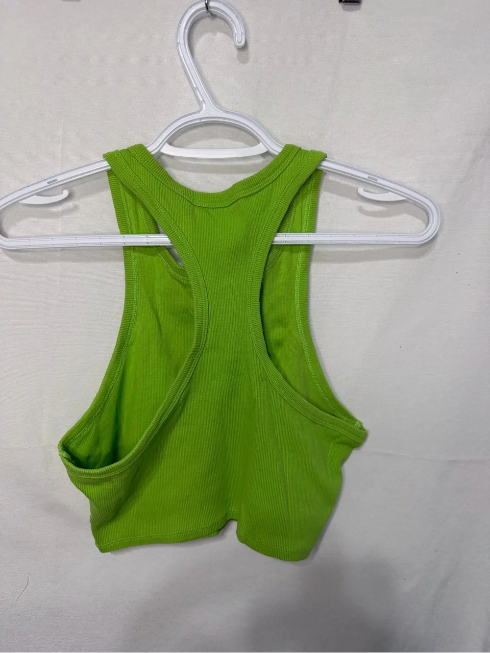 Alo Aspire Ribbed Cropped Tank - Size M